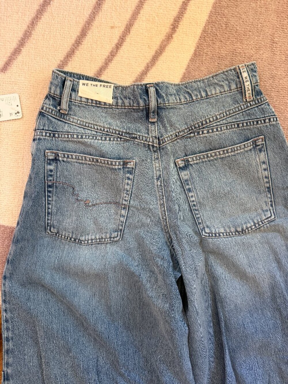 WE THE FREE {NWT} Free People Westward Demi Jeans 27/4 | wide leg baggy denim - Picture 6 of 8